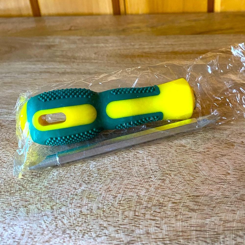 Wayfair Yellow and Green Reversible Screwdriver